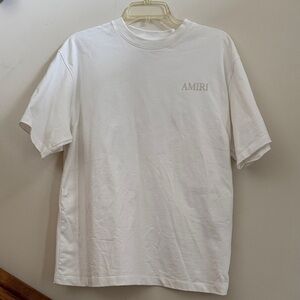 AMIRI Classic White Short Sleeve Tee
